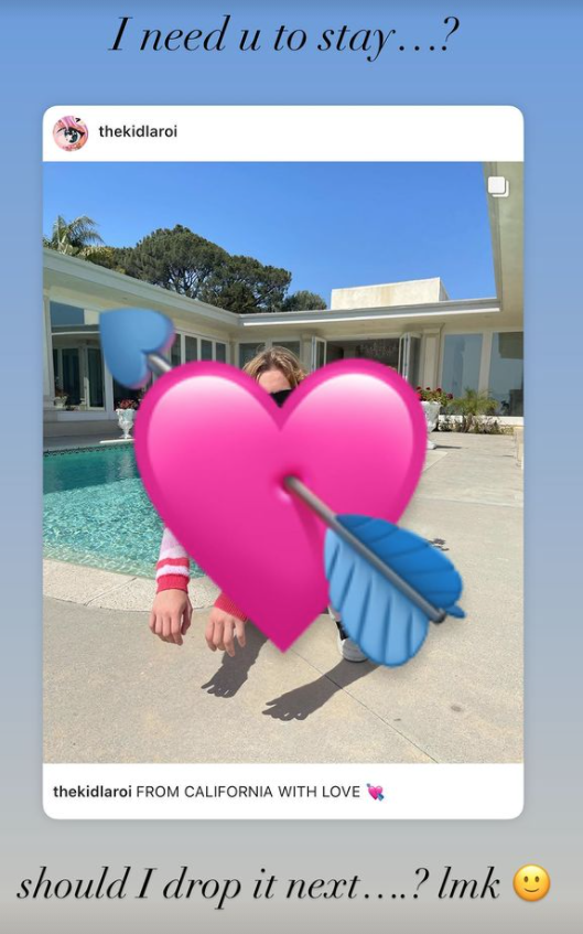 KID LAROI JUSTIN BIEBER LYRICS visual data 5